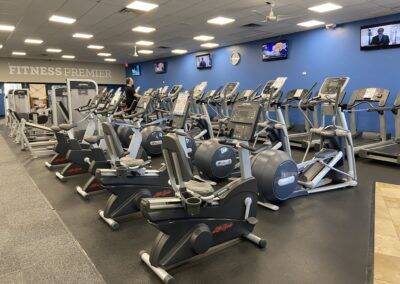 Cardio Equipment at Fitness Premier Clubs in Bourbonnais