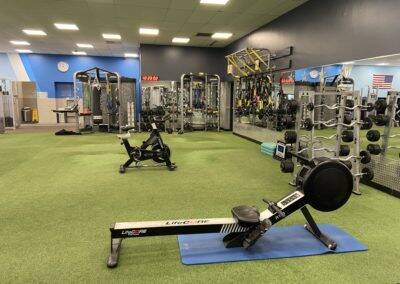 Functional Training on the turf at Fitness Premier Clubs in Bourbonnais